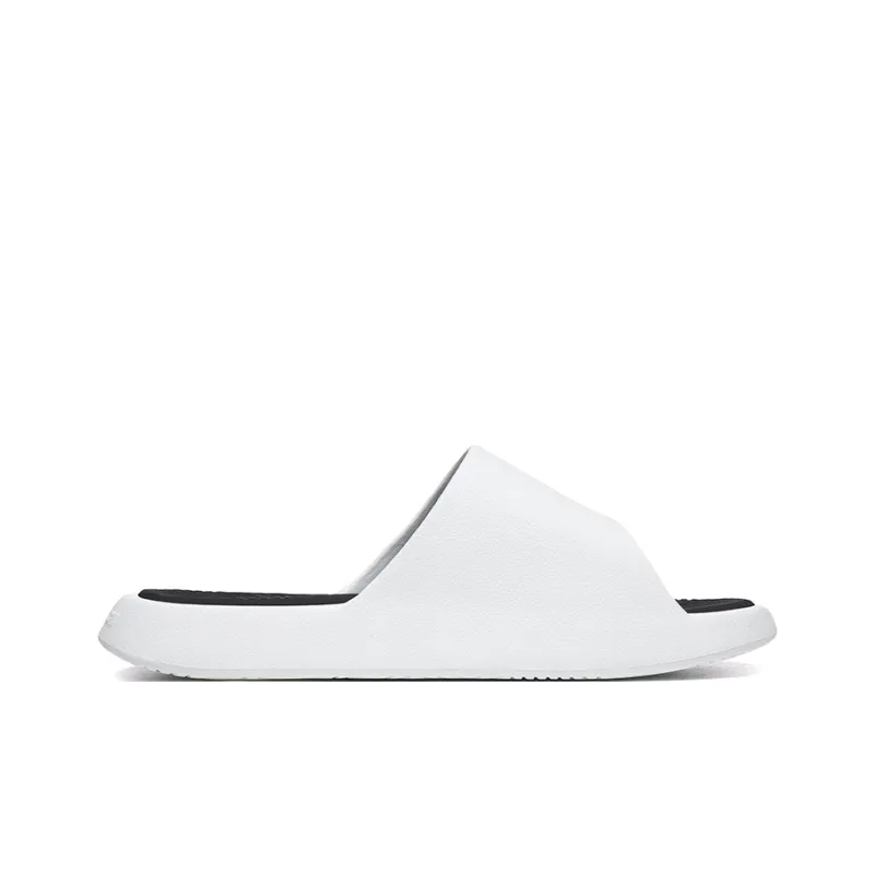 PEAK Extreme National Creativity Slip-Resistant Abrasion-Resistant Cushioning Slide Slippers Men's White Black-1