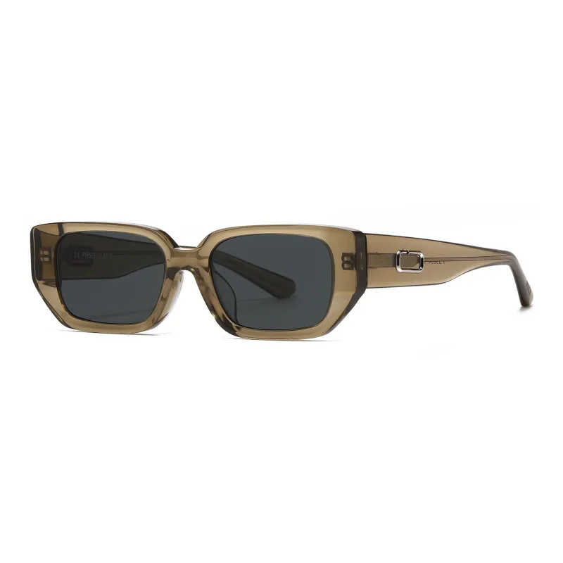 Prsr Plate Frame Square Sunglasses Unisex-3