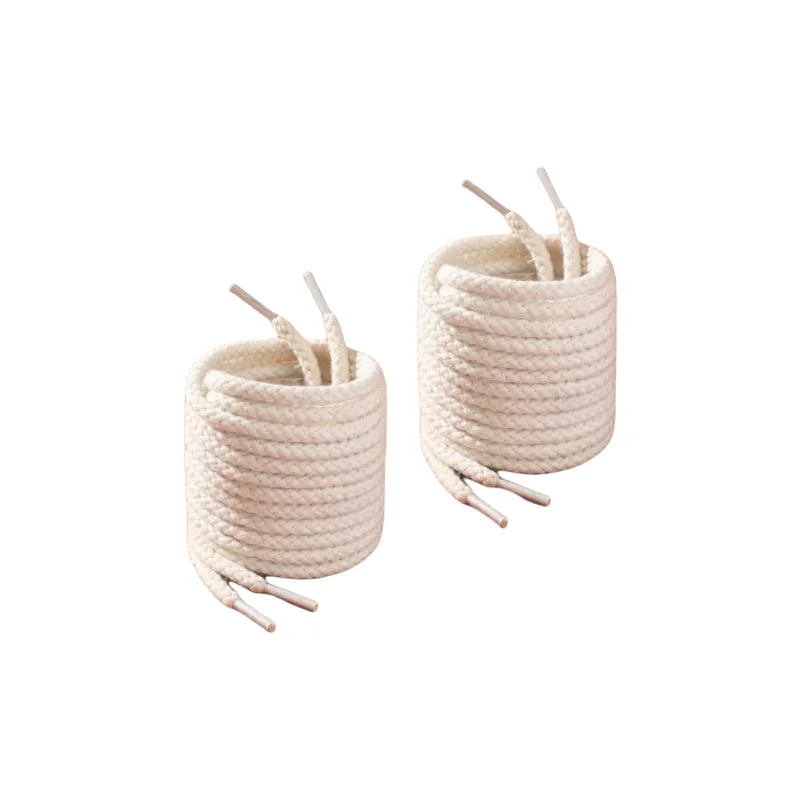 Mulinsen Cotton-Linen Blend Shoelaces Unisex-0