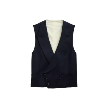 Ralph Lauren Purple Label Double breasted Wool Waistcoat