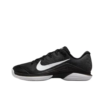 Nike Court Air Zoom Vapor 12 Hc Black Dark Smoke Grey White Women's