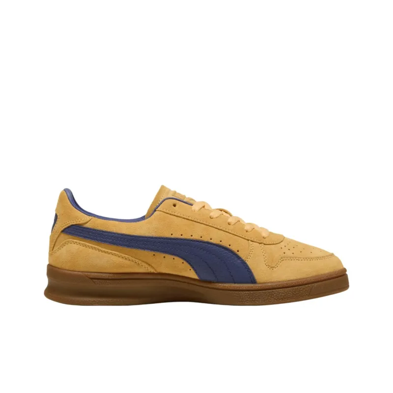PUMA Indoor Soft Slip Resistant Cushioning Abrasion Resistant Low Top Skateboard Shoes Unisex Tan-1