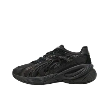 PUMA Abrasion-Resistant Slip-Resistant Low-Top Casual Shoes Unisex Black