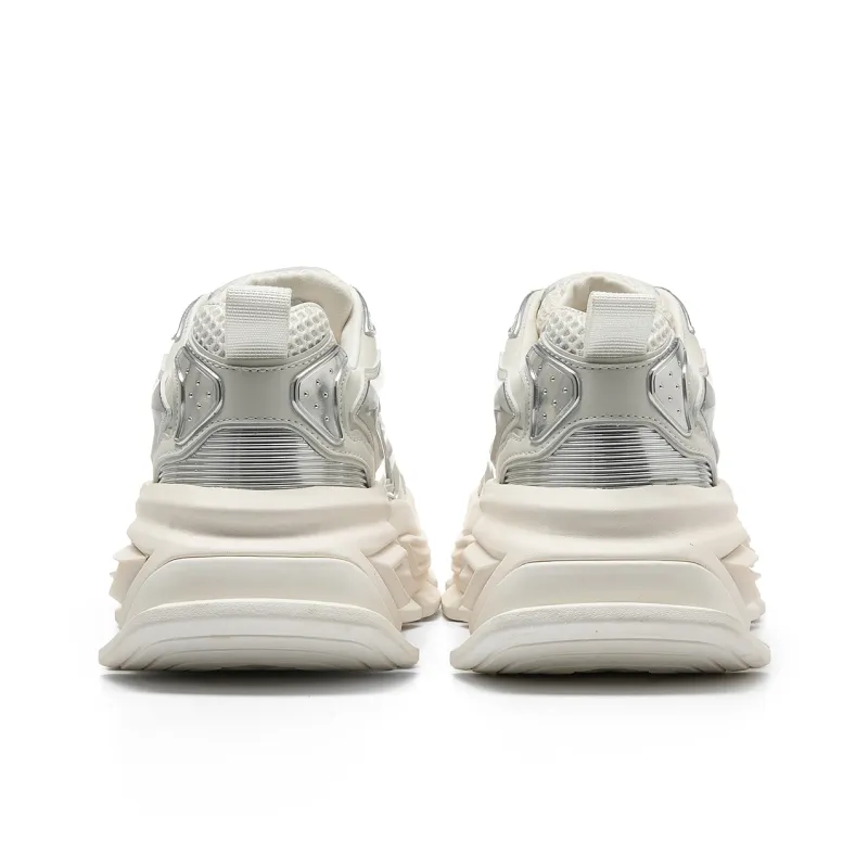 LEECAT STUDIO Love Confession Season Coverage Height Increasing Lightweight Breathable Low Top Chunky Sneakers Women's-5