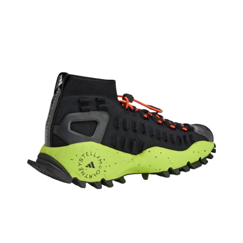 Adidas Seeulater By Stella McCartney Core Black Solar Green Active Orange-2