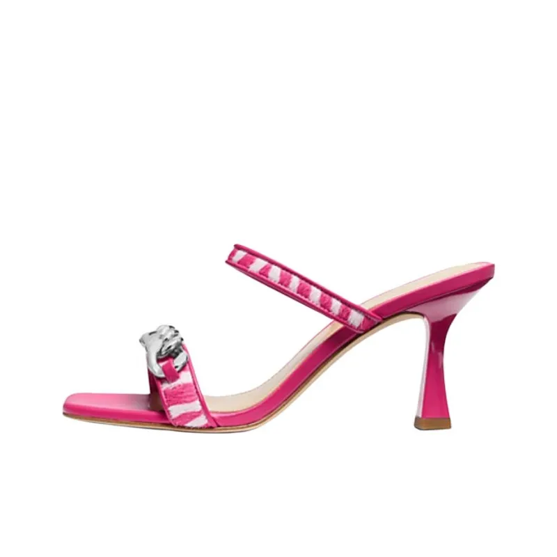 MICHAEL KORS Antibacterial Slide Slippers Women's Pink-0