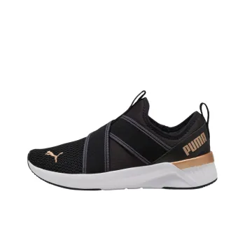 PUMA Softride Harli Cushioning Slip Resistant Low Top Casual Running Shoes Women's Black