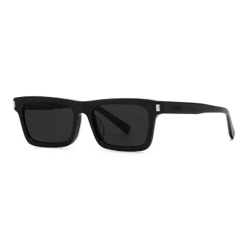 Prsr Plate Frame Rectangular Sunglasses Unisex