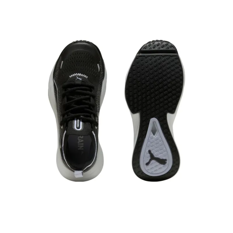 PUMA Pwr Nitro Cushioning, Slip Resistant, And Abrasion Resistant Low Top Training Shoes Women's Black-3
