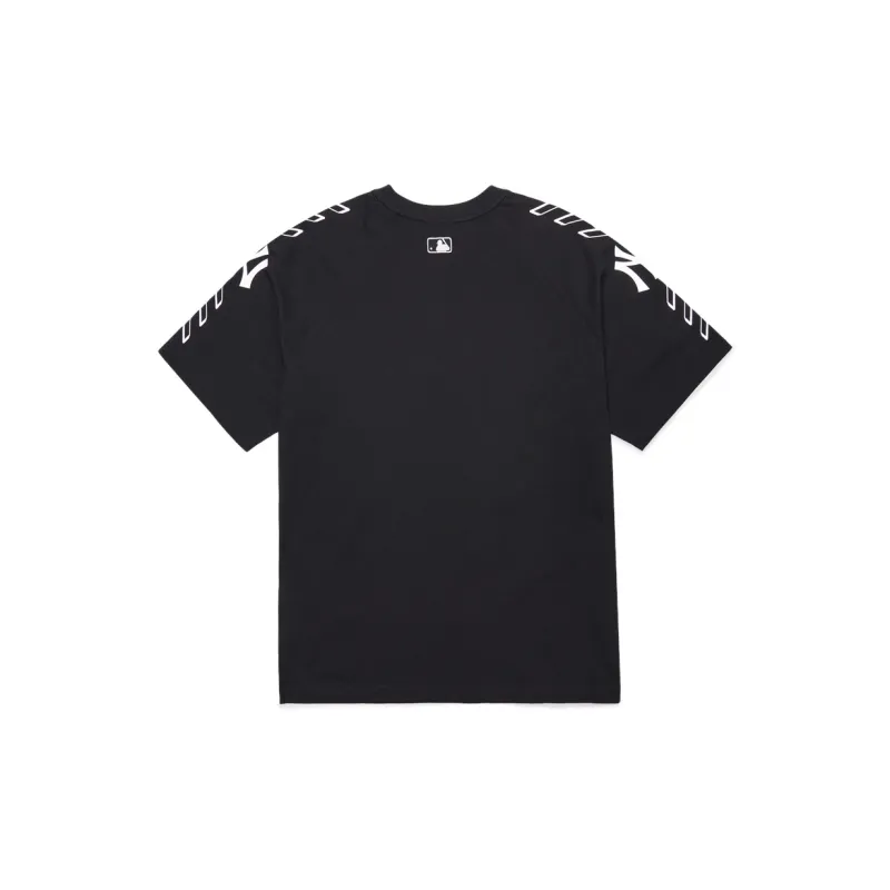 MLB Raglan Sleeve T-Shirt Unisex Black-1