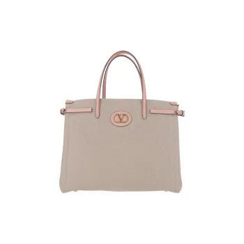 Valentino Antibes Logo Plaque Medium Tote Bag