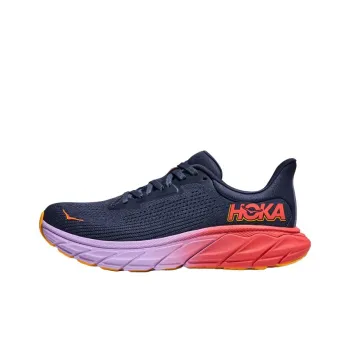 HOKA ONE ONE Arahi 7 Anti Slip Wear Resistant Low Top Running Shoes Women's Blue