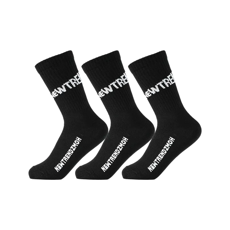 ZMOH Knee High Socks Unisex Combo Set-4