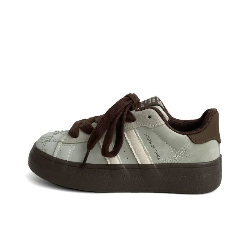 N6N8 Durable Lightweight And Breathable Low-Top Skateboard Shoes Women's-16