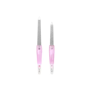JIAOXUEFEI Dead Skin Push Dual-Head Stainless Steel Nail File And Cuticle Pusher Stainless Steel Dead Skin Pusher