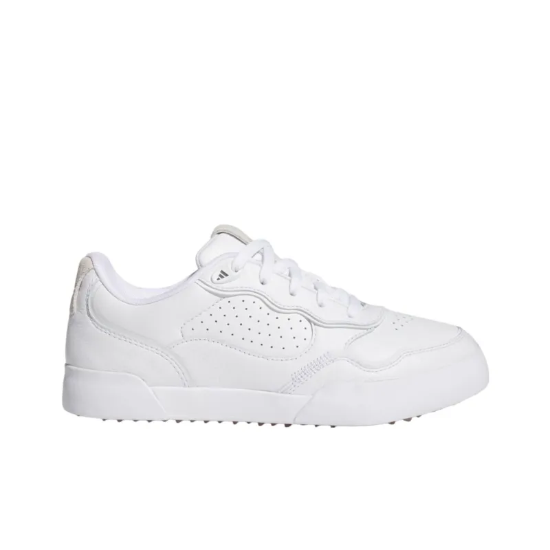 Adidas Retrocross 25 Spikeless Golf Cloud White Grey Six Gum Women's-1