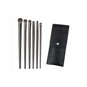 JIAOXUEFEI Soft-Bristled Eye Shadow Brush Set 6 Pcs Eyes Detail Blended Worm-Shaped Concealer Brush Cangzhou
