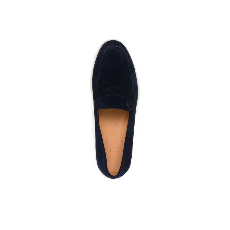 TOD'S Beanie Shoes Women's Blue-4