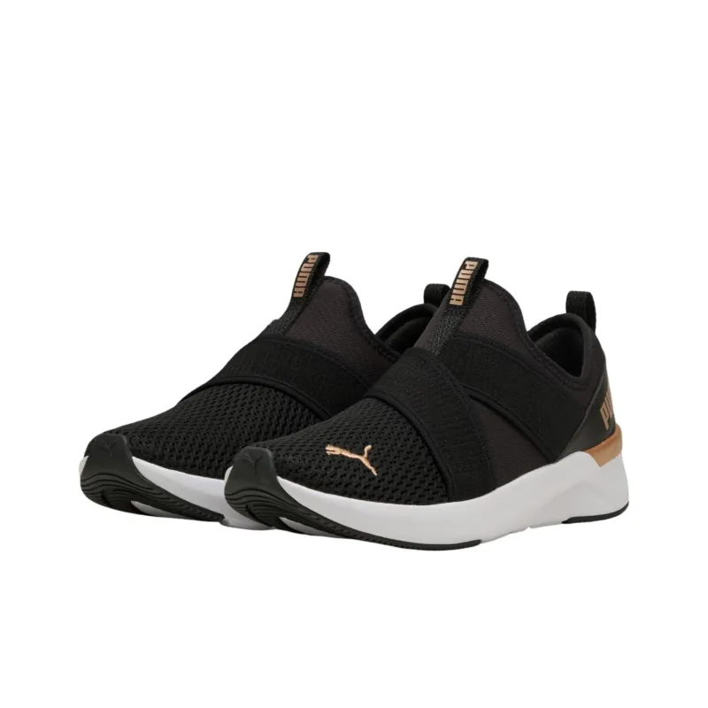 PUMA Softride Harli Cushioning Slip Resistant Low Top Casual Running Shoes Women's Black-2
