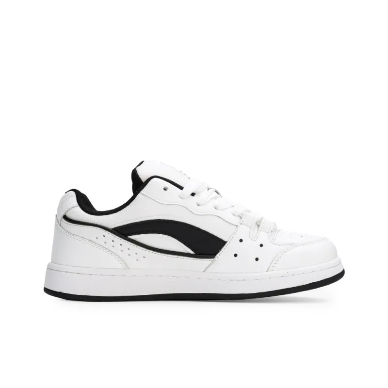 GLO BULL Skateboard Shoes Unisex Low Top Black-1