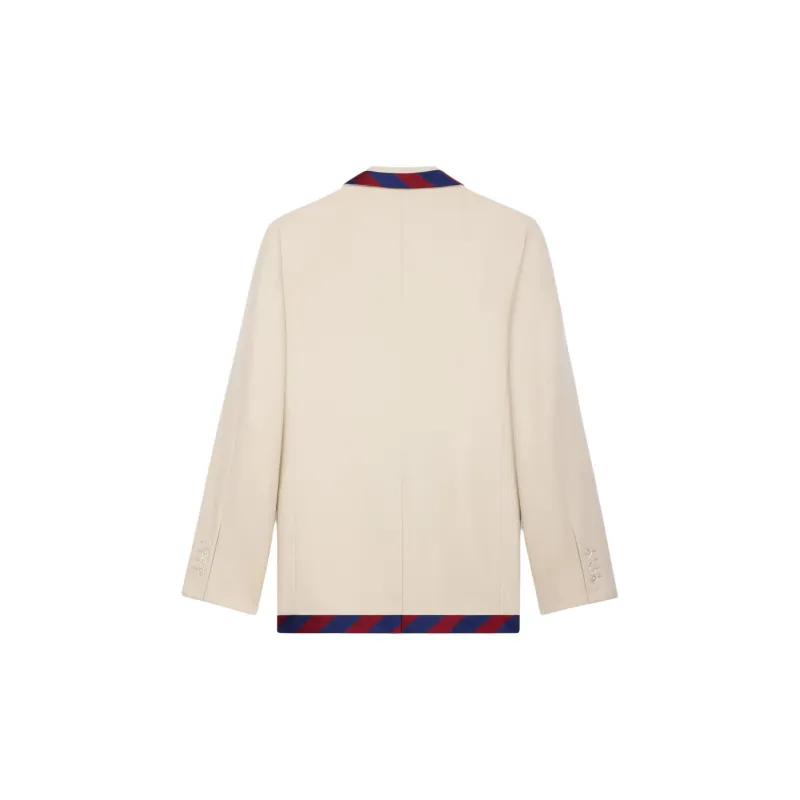 CELINE Blason Classic Jacket In Cashmere Wool-1