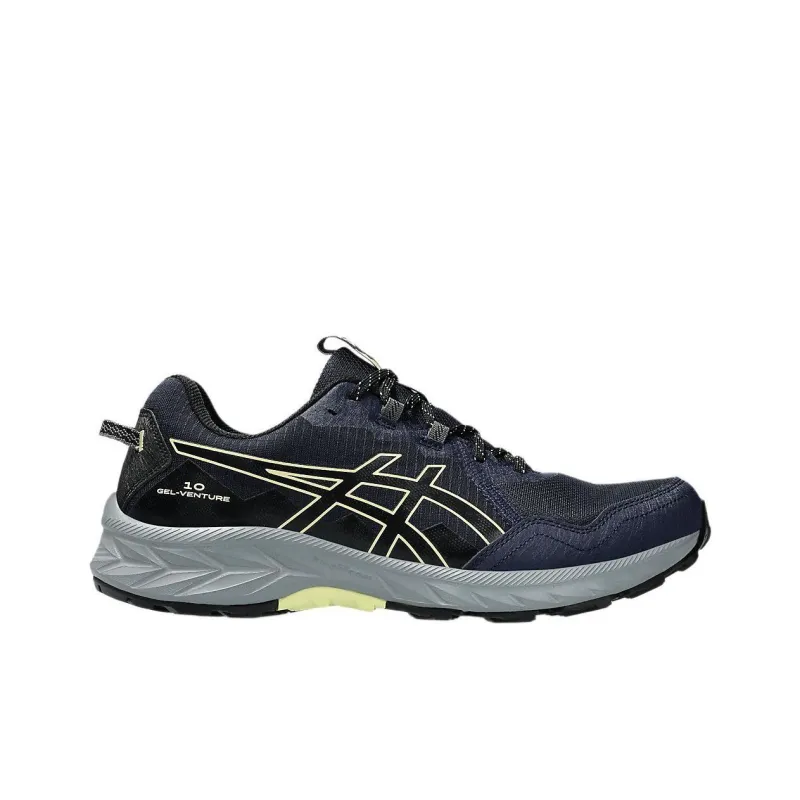 Asics GEL VENTURE 10 Anti Slip Wear Resistant Low Top Running Shoes Men's Dark Blue Loose Fit-1