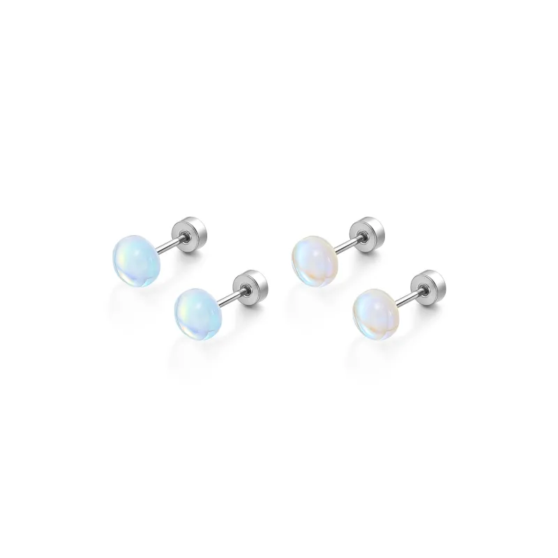 JAY Resin Stud Earrings Women's-119
