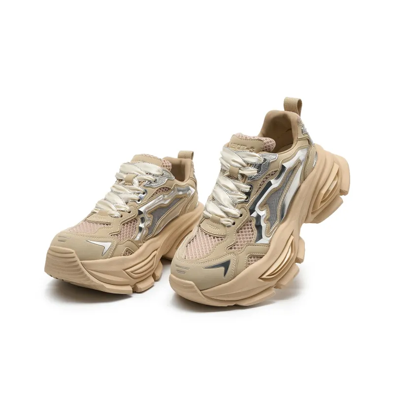 LEECAT STUDIO Love Confession Season Coverage Height Increasing Lightweight Breathable Low Top Chunky Sneakers Women's-17