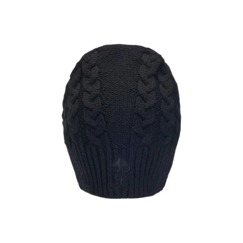 Moose Knuckles Sheep Wool Hats & Caps Men's Black-1