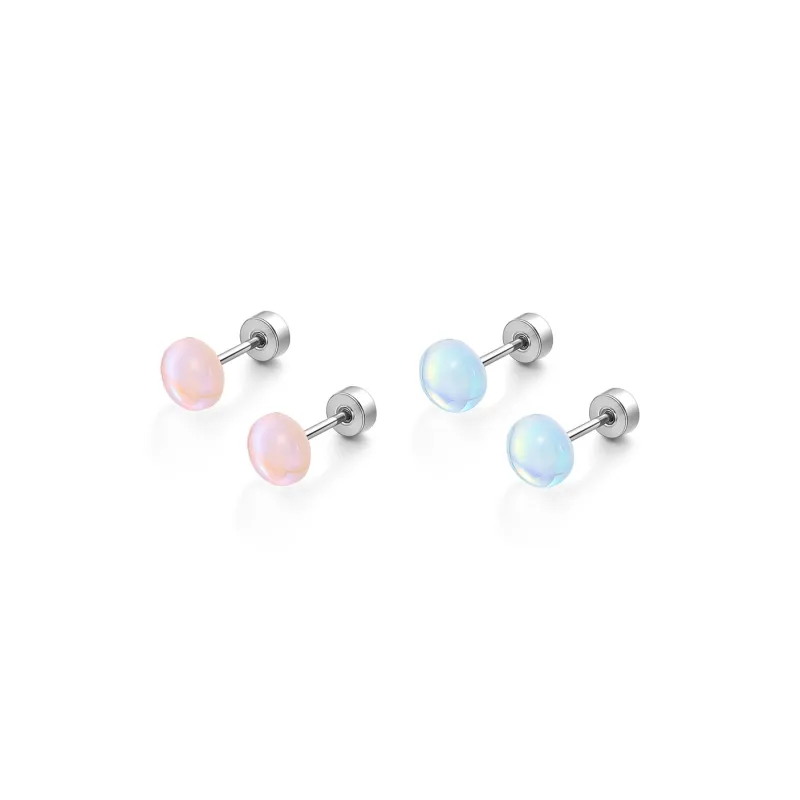 JAY Resin Stud Earrings Women's-86