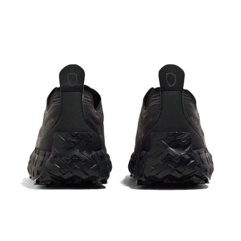 NORDA 001 Anti Slip Wear Resistant Low Top Running Shoes Men's Black-2