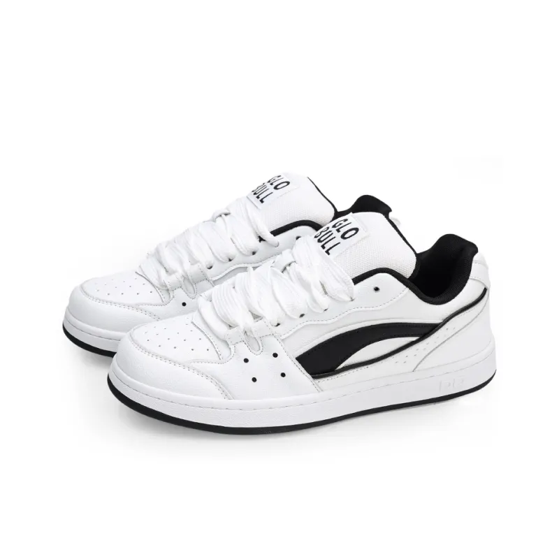 GLO BULL Skateboard Shoes Unisex Low Top Black-2