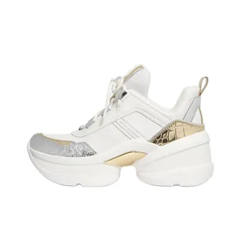 MICHAEL KORS Olympia Low Top Casual Shoes Women's White