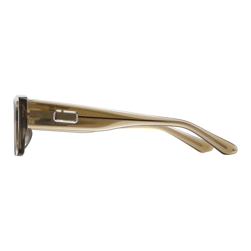 Prsr Plate Frame Square Sunglasses Unisex-5