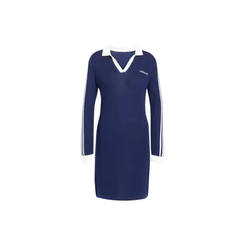 Adidas Originals Knitted Polo Dress