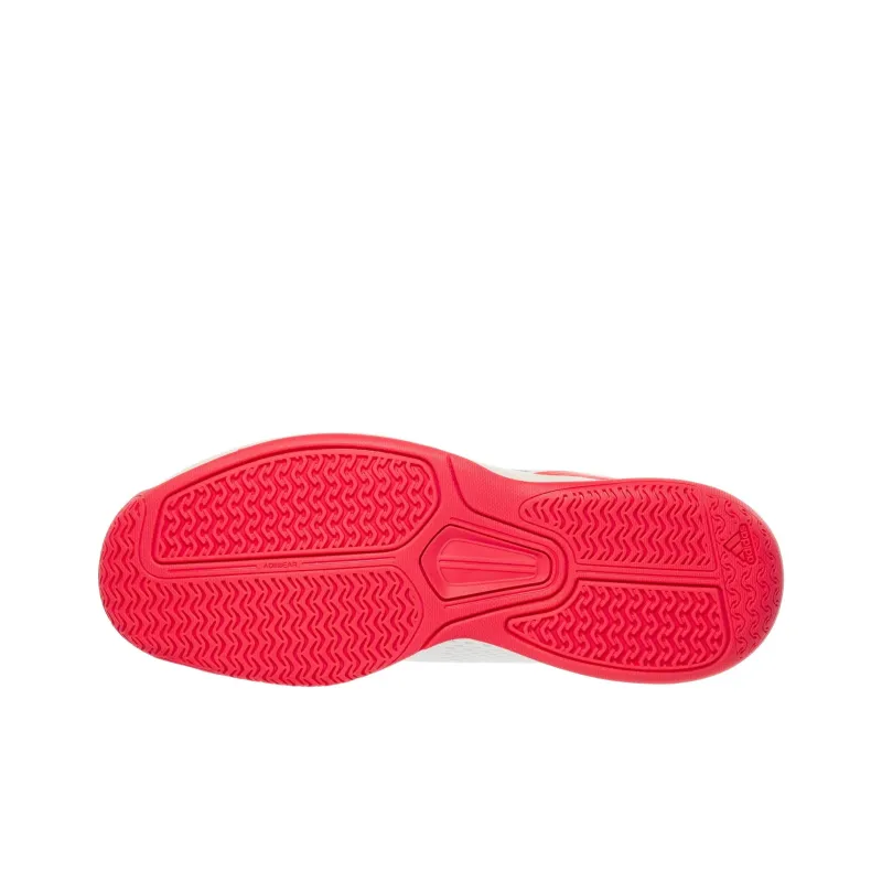 Adidas Pickleball Cloud White Silver Metallic Lucid Red-3