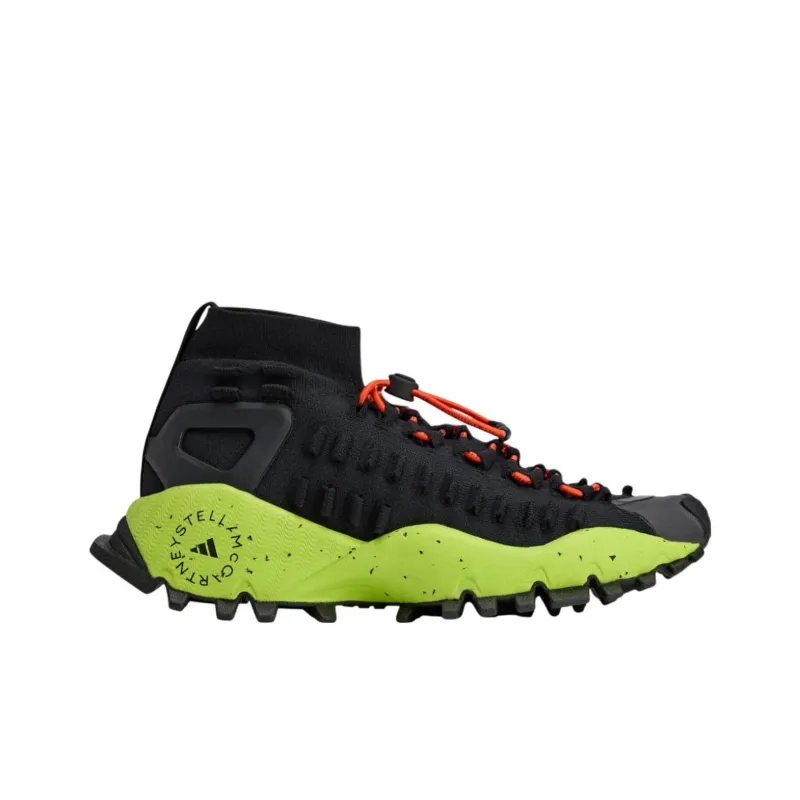 Adidas Seeulater By Stella McCartney Core Black Solar Green Active Orange-1