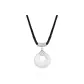 925 Sterling Silver-Silver Ruyi Peaceful Buckle Necklace