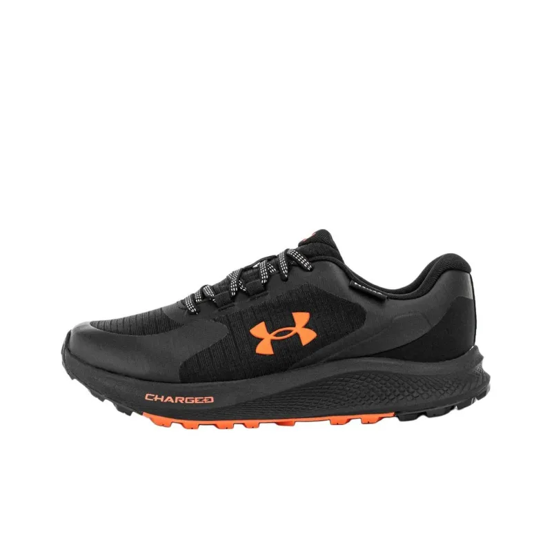 Under Armour Charged Bandit Trail 3 Anti Slip Wear Resistant Low Top Running Shoes Men's Black-0