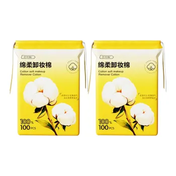 LANKEXIN Skin Friendly Makeup Cotton 2 Bag