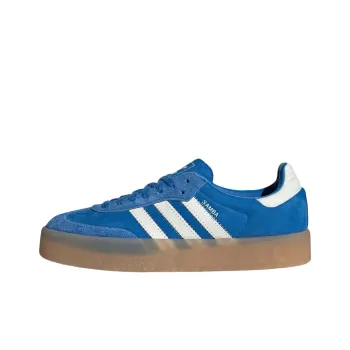 Adidas Originals Sambae Cloud White Silver Metallic Gum Women's