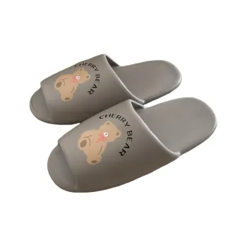 SHIGUDE Sandal Slippers Unisex, Gray