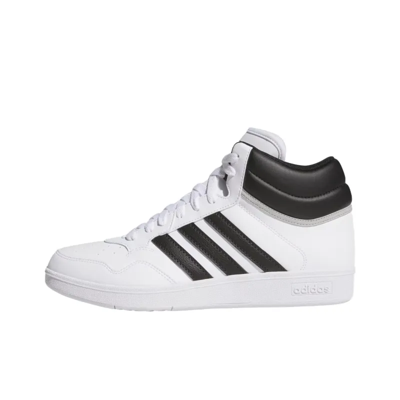 Adidas Hoops 4.0 Mid Cloud White Core Black Grey Two-0