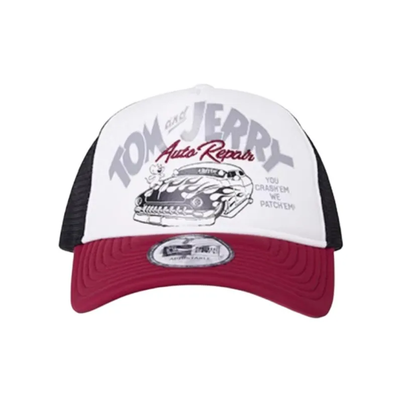 New Era Nylon Spandex Polyester Cotton Baseball Caps Unisex Rose Red-2