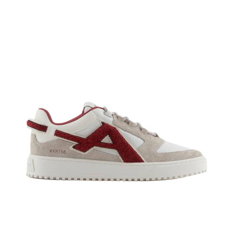 EMPORIO ARMANI Low Top Skateboard Shoes Men's White-1