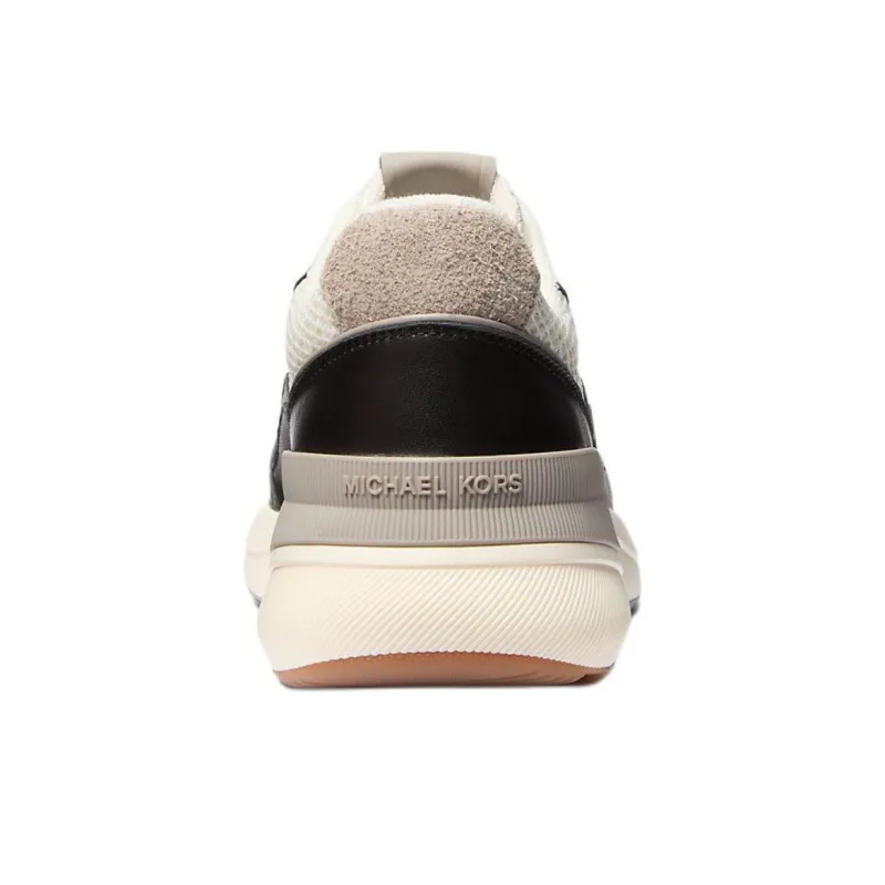 MICHAEL KORS Trevor Low-Top Casual Shoes Men's Black White-4