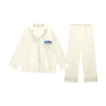 YSO Cool Cat Series Pajama Set Women's Bud Yellow