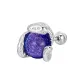 Dazzling Color Purple-Single
