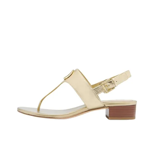 MICHAEL KORS Hannah Strap Sandals Women's Gold