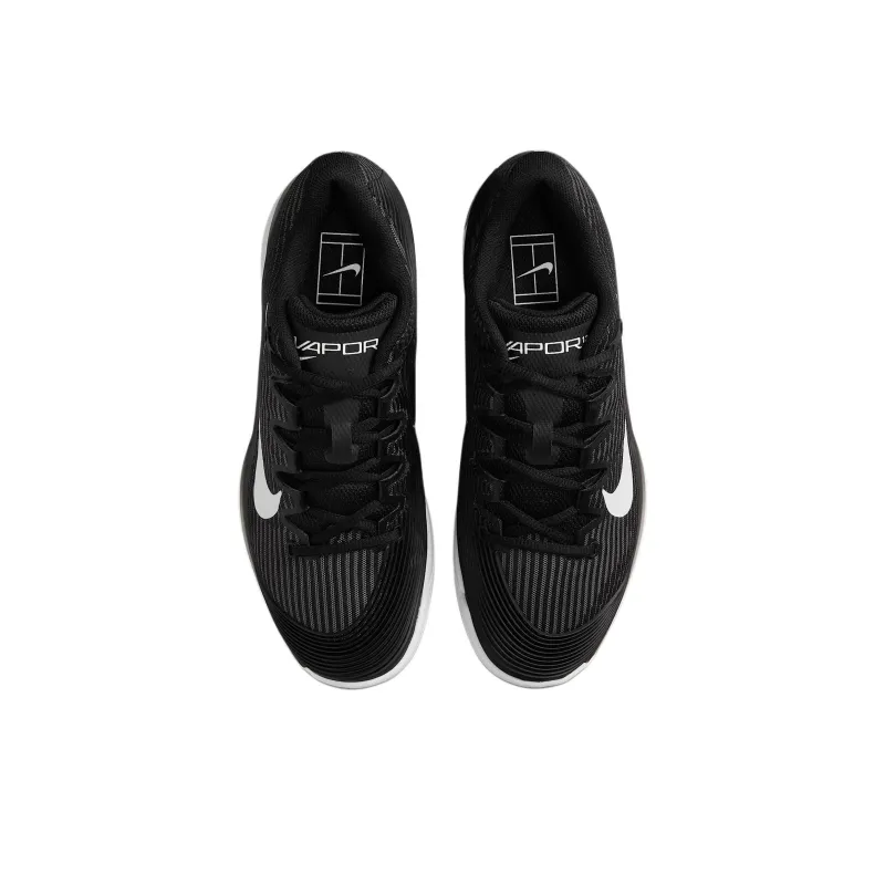 Nike Court Air Zoom Vapor 12 Hc Black Dark Smoke Grey White Women's-3